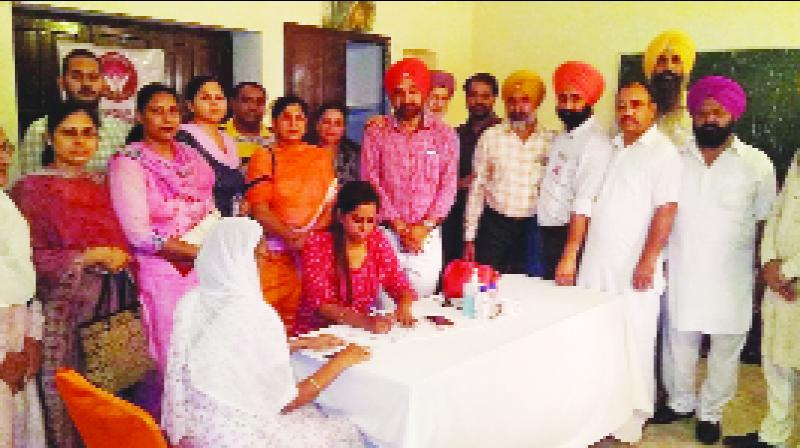 Free Checkup Camp Organized At The Sirhind Free Checkup Camp Organized At The Sirhind