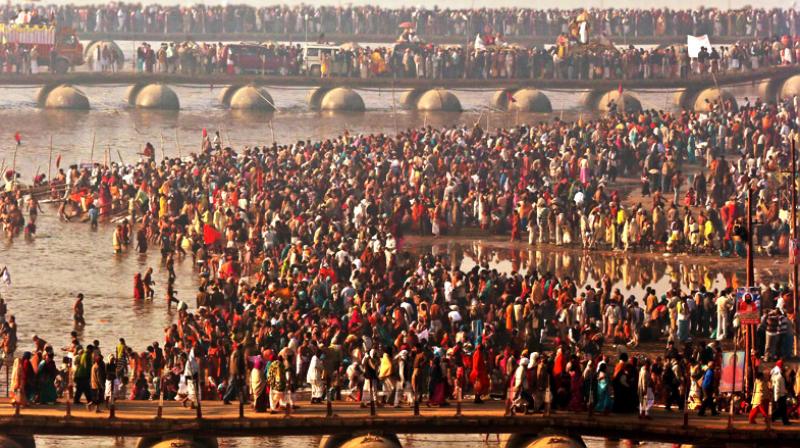 Kumbh mela file photo Kumbh mela file photo