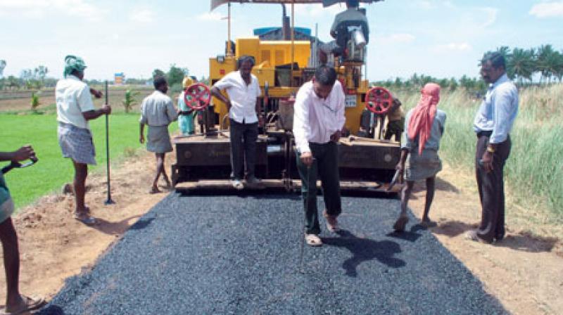 plastic waste road in Punjab plastic waste road in Punjab
