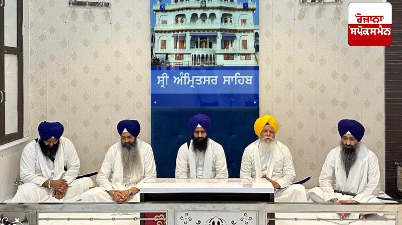 Orders of 5 Patna Sahib lovers violate orders of Sri Akal Takht Sahib: Jathedar Gargajj Orders of 5 Patna Sahib lovers violate orders of Sri Akal Takht Sahib: Jathedar Gargajj