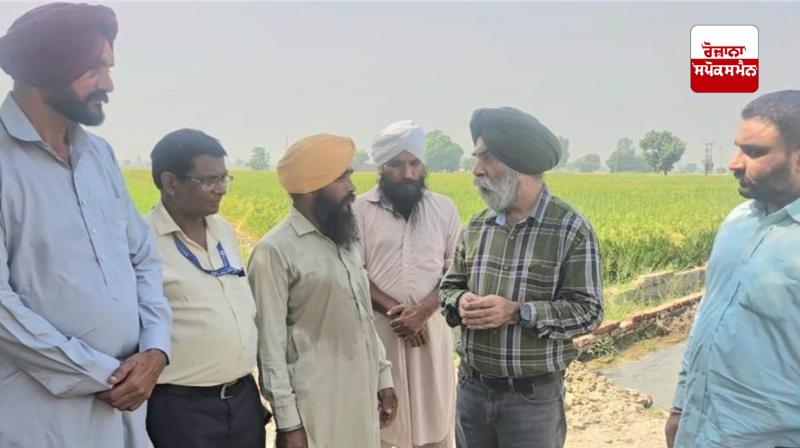 Farmer Jagdev Singh has been planting wheat without burning the stubble Faridkot News Farmer Jagdev Singh has been planting wheat without burning the stubble Faridkot News