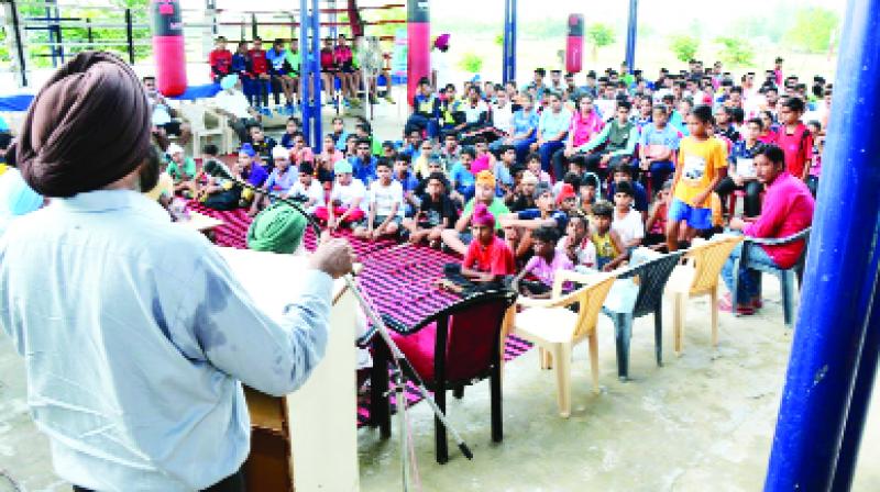 Dr. AS Mann During Campaign Dr. AS Mann During Campaign