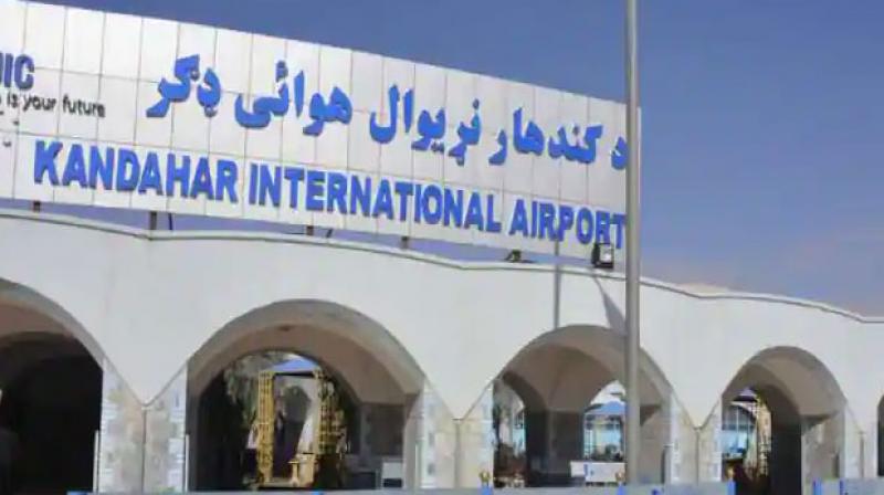 Rocket attack on Kandahar airport in Afghanistan Rocket attack on Kandahar airport in Afghanistan