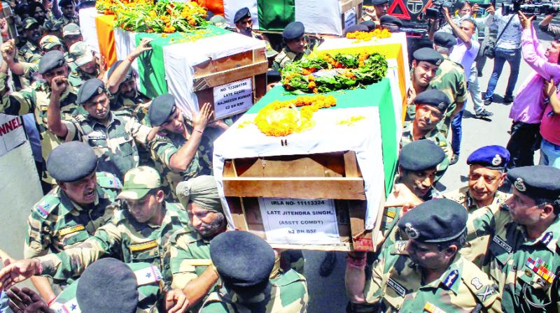  Soldiers taking the Martyrdom of  Martyrs