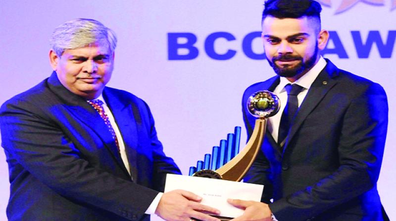 BCCI honouring Virat Kohli BCCI honouring Virat Kohli