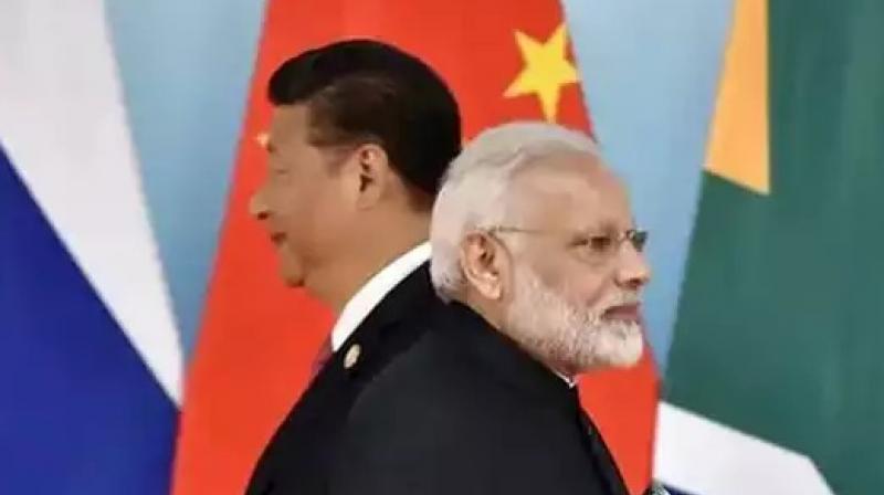 Narendra modi and xi jinping 