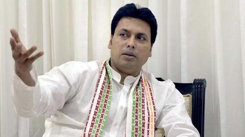 Tripura Chief Minister Bipalb Kumar Deb has resigned