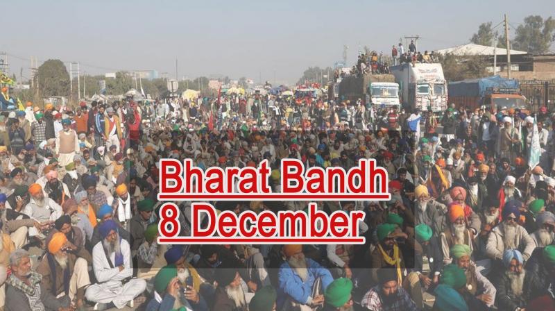 Bharat Bandh, 8 December