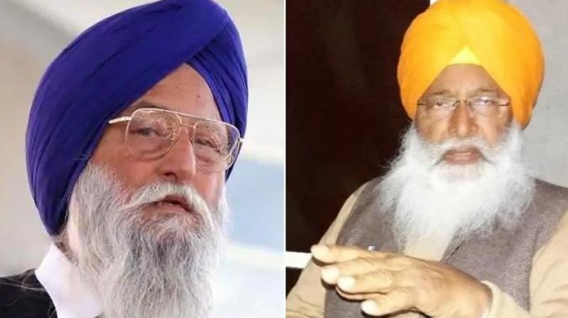 Ranjit Singh Brahmpura and Sukhdev Singh Dhindsa Ranjit Singh Brahmpura and Sukhdev Singh Dhindsa