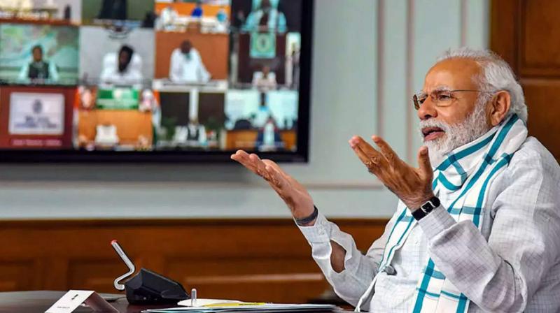 PM Modi holds review meeting on COVID-19 situation PM Modi holds review meeting on COVID-19 situation
