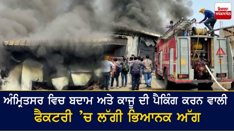 Fire at Amritsar Factory 