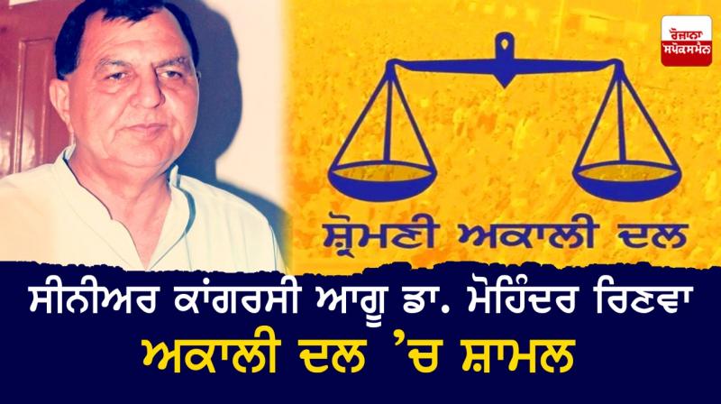 Dr. Mohinder Rinwa Dr. Mohinder Rinwa