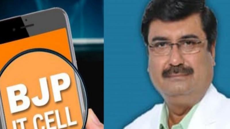 BJP IT cell worker held for ‘objectionable’ posts against party leaders BJP IT cell worker held for ‘objectionable’ posts against party leaders