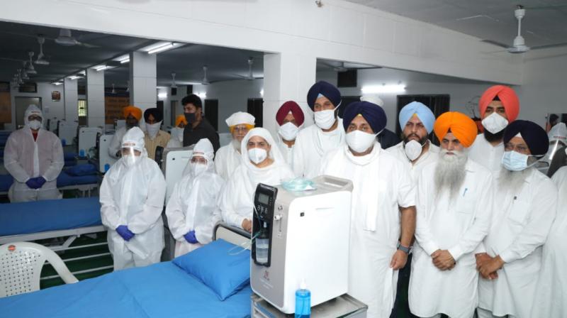 SGPC establishes 10th Covid Care Center at Kathunangal