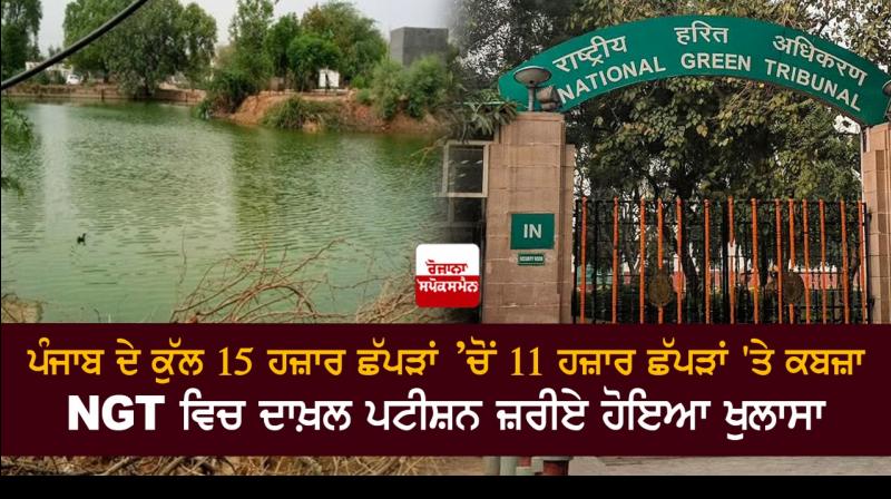 Out of total 15,000 ponds in Punjab only 4000 ponds left