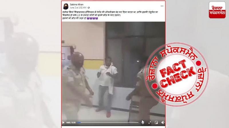 Fact Check: This video is not of beating a Muslim driver but of a BJP leader Fact Check: This video is not of beating a Muslim driver but of a BJP leader