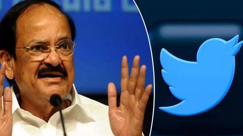 Twitter restores blue tick on Vice President Venkaiah Naidu's personal account Twitter restores blue tick on Vice President Venkaiah Naidu's personal account