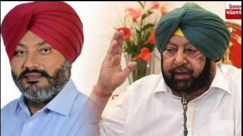 Harpal Cheema and Captain Amarinder Singh Harpal Cheema and Captain Amarinder Singh