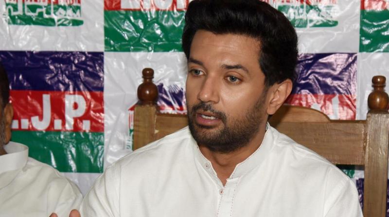 Chirag PaswanFive LJP MPs revolt against Chirag Paswan