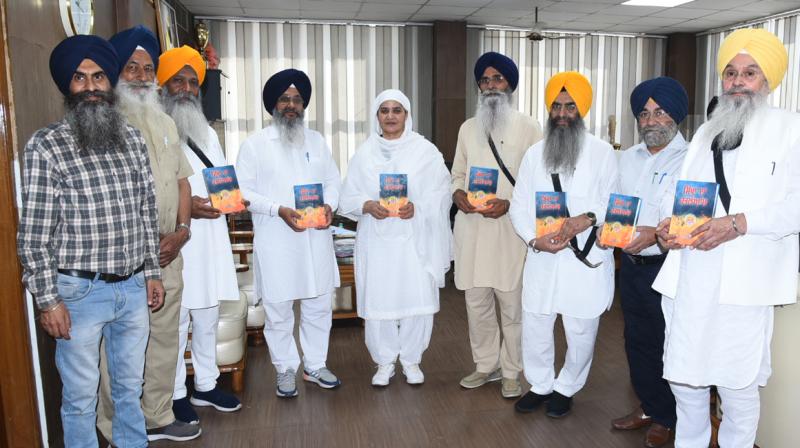 Book released by Bibi Jagir Kaur