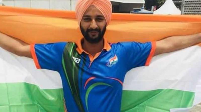 Harvinder Singh got Paralympic Tokyo ticket
