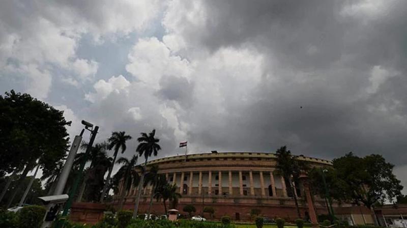 Lok Sabha and Rajya Sabha has been adjourned till 2 pm