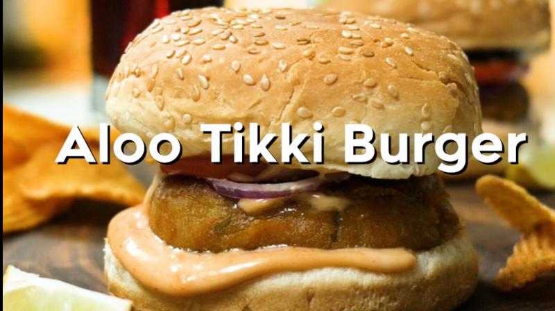 Aloo Tikki Burger Aloo Tikki Burger