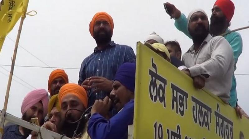 Road Show of Lakha Sidhana Road Show of Lakha Sidhana