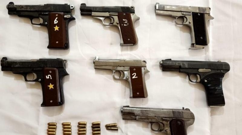 Mohali police arrested 2 henchmen of gangster Lakhbir Landa Mohali police arrested 2 henchmen of gangster Lakhbir Landa