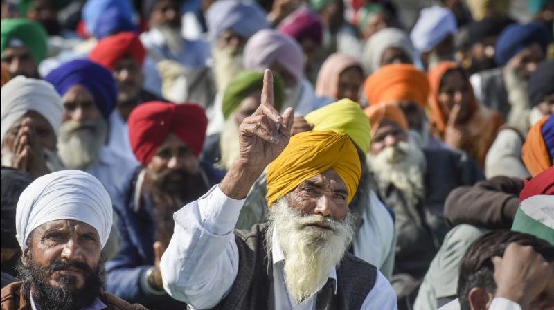 Farmer protest Farmer protest