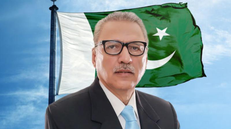 The President of Pakistan Dr. Arif Alvi The President of Pakistan Dr. Arif Alvi