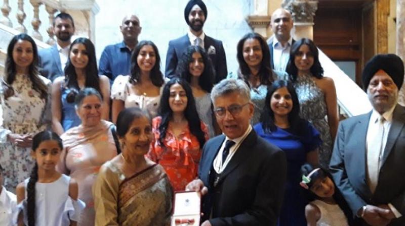 Sikh Bibi Swaran Kaur received the British Empire Medal in Scotland