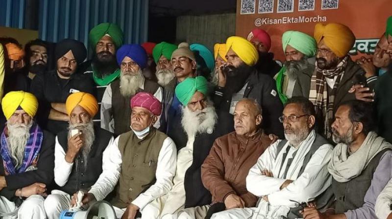 An important meeting of farmer leaders An important meeting of farmer leaders