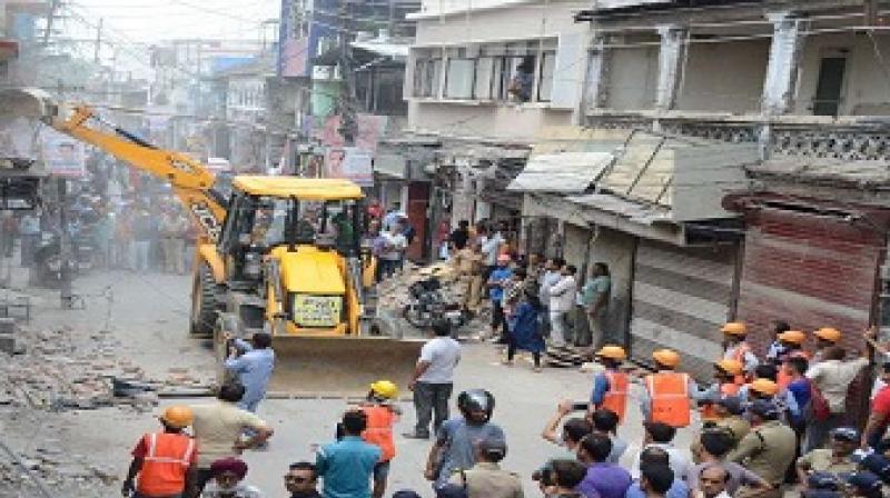 Unlawful possession of JCB removal in Dehradun Unlawful possession of JCB removal in Dehradun