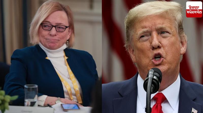 Fight between Trump and Democratic governors Janet Mills over transgenders Fight between Trump and Democratic governors Janet Mills over transgenders