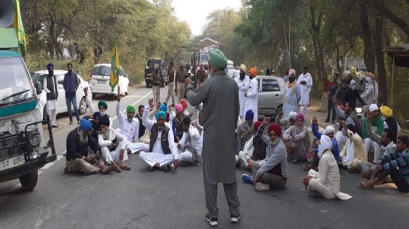 Farmers Protest 