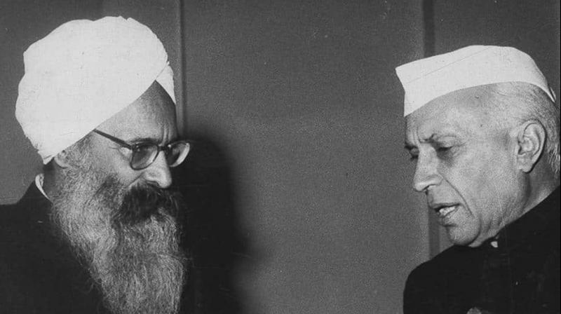 Partap Singh Kairon and Jawaharlal Nehru