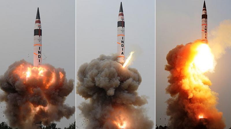 ballistic missile Agni-5 ballistic missile Agni-5