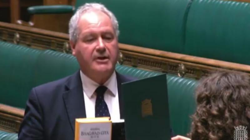 British MP Bob Blackman KingJamesBible and Gita News in punjabi British MP Bob Blackman KingJamesBible and Gita News in punjabi