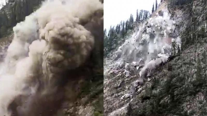 Landslide in Chamba Himachal Pradesh Landslide in Chamba Himachal Pradesh