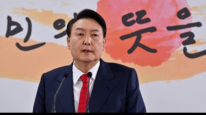 Yoon Suk-yeol sworn in as South Korean president Yoon Suk-yeol sworn in as South Korean president