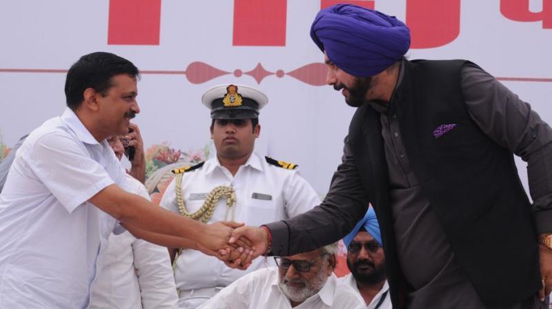 Kejriwal and Sidhu