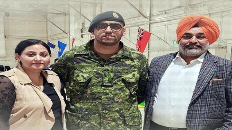 Punjabi youth in Canadian army 