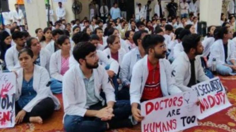 Doctors' strike in Punjab Doctors' strike in Punjab
