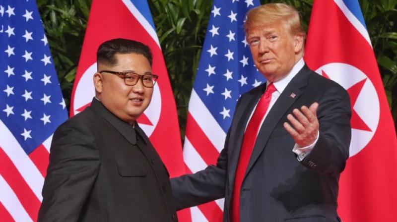 Kim Jong Un and Donald Trump Kim Jong Un and Donald Trump