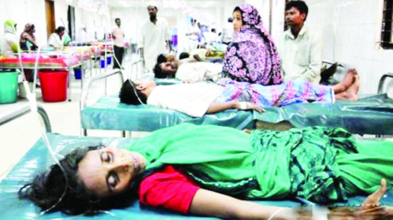 Cholera and diarrhea patients Cholera and diarrhea patients