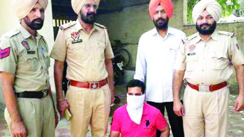 Police with Accused