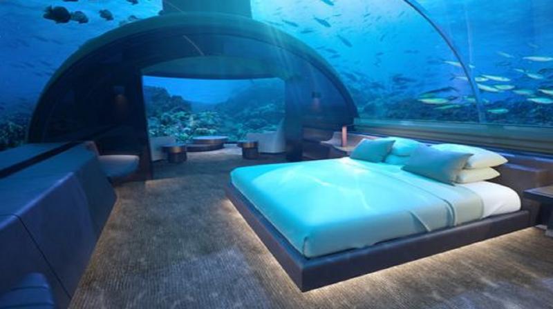 World's first underwater villa World's first underwater villa