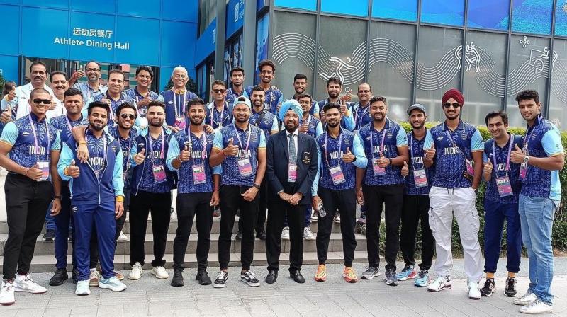 India into the semifinals after beating Nepal by 23 runs in asian games India into the semifinals after beating Nepal by 23 runs in asian games
