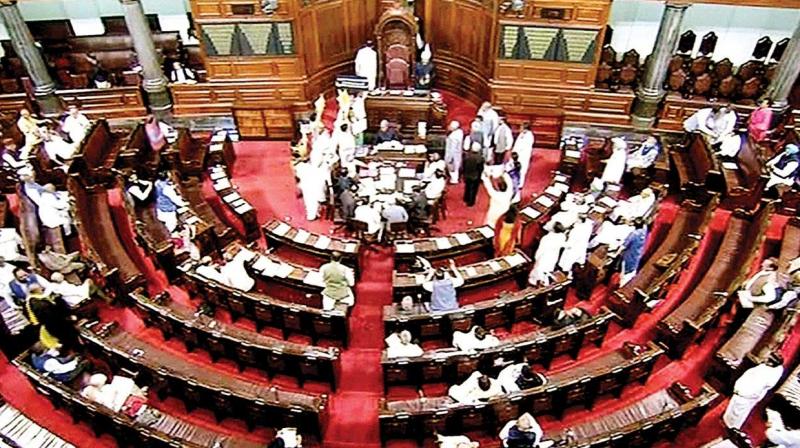 House adjourned till 2 pm amid uproar by the opposition House adjourned till 2 pm amid uproar by the opposition